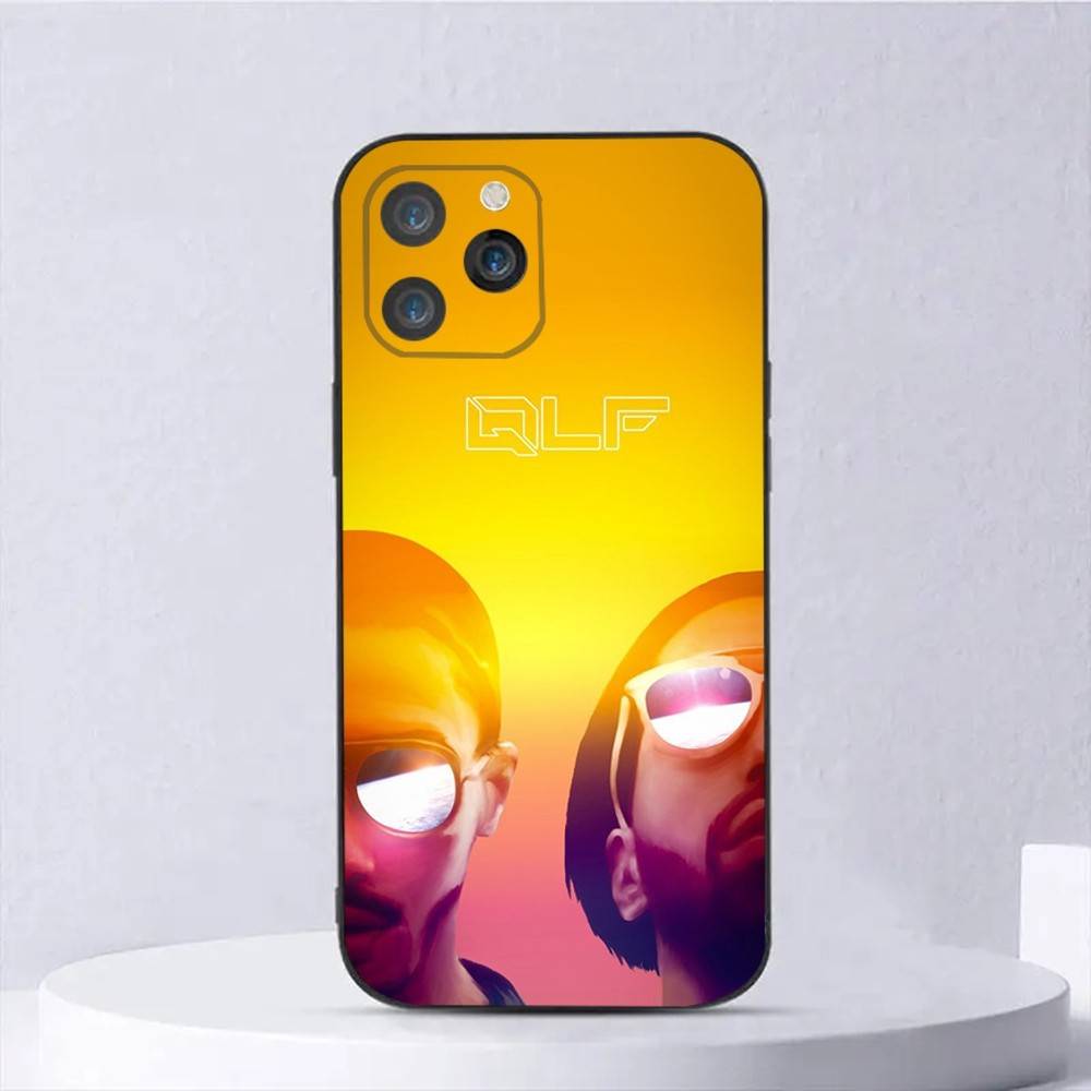 

PNL Rap Groupe Phone Case For iPhone 16,15,14,13,12,11,Plus,Pro Max,XS,X,E,SE,Mini Soft Silicone Black Cover iPhone11