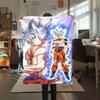 1pz Coperta in Flanella con Stampa Dragon Ball Super, Alta Qualità per Tutte le Stagioni, Decorazione per la Casa, Calore e Comfort, Perfetta per Regali di Natale
