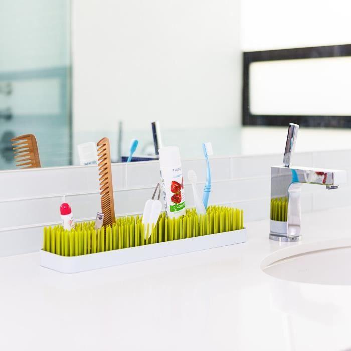 Égouttoir À Biberons De Comptoir Patch - BOON - 2 Parties - Vert Et Blanc - Bébé - Mixte