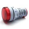 22mm AD16-22DSV Round Digital Voltmeter AC 60-500V Mini Voltage Meter LED Digital Display Voltmeter Indicator Light Pilot Lamp