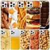 Essen Pommes Bier Käse Sushi Keks Handyhülle Für IPhone 16 17 Air 16E 15 14 Plus 13 Mini 12 11 Pro Max 7 8 + SE 2020 Weiches TPU