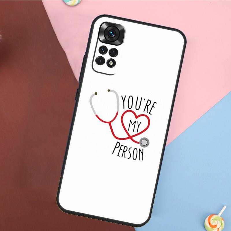 I'm A Nurse Quotes Cover For Xiaomi Redmi Note 13 Pro 14 12 11 9 10 9S 10S 11S 12S Redmi 10C 12C 13C 14C Case