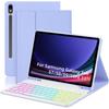 Samsung Galaxy Tab S9 FE 11" Bluetooth-Tastaturhülle mit 7-farbiger Hintergrundbeleuchtung