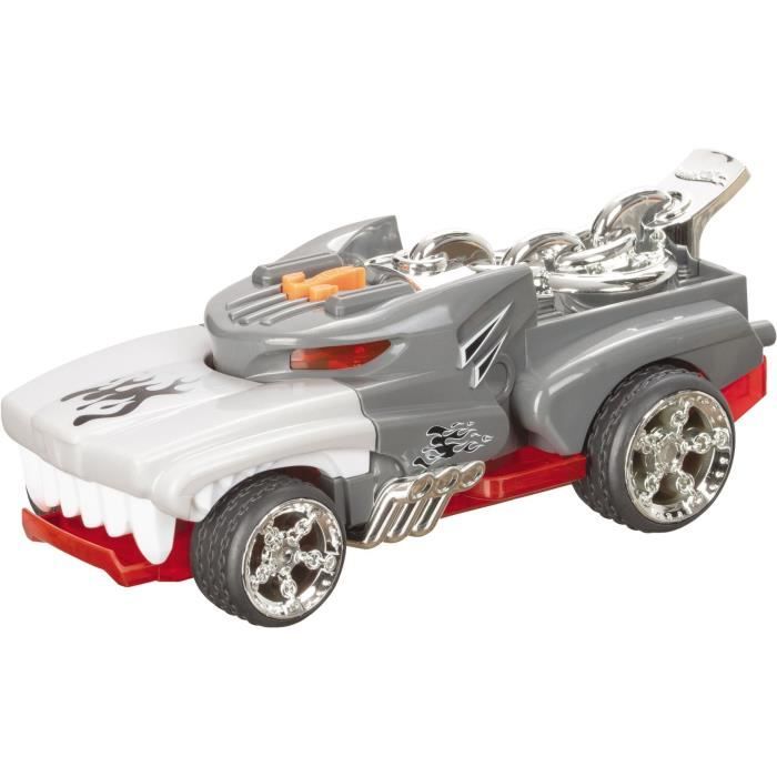 Véhicule Motorisé Hot Wheels Monster Action Hotweiler - Sons Et Lumières - 23cm