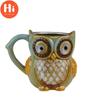 Hi Ceramic Owl Water Cup Mug Beer Cup Home Decoration