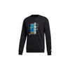 Sweatshirts Men's Black Crew Neck Moderate Regular GP2752