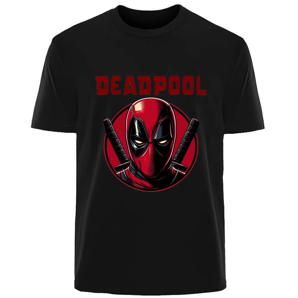 Marvel Avengers Super Heroes Tshirt Deadpool Cotton Summer Tshirt Suitable for both Unisex and WOMEN S