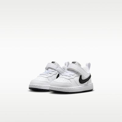 Nike Court Borough Low Recraft White Black Swoosh (TD)