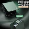 Leather Flip Case Galaxy Z Flip7 Full-Body Shockproof Protective Cover Foldable Phones