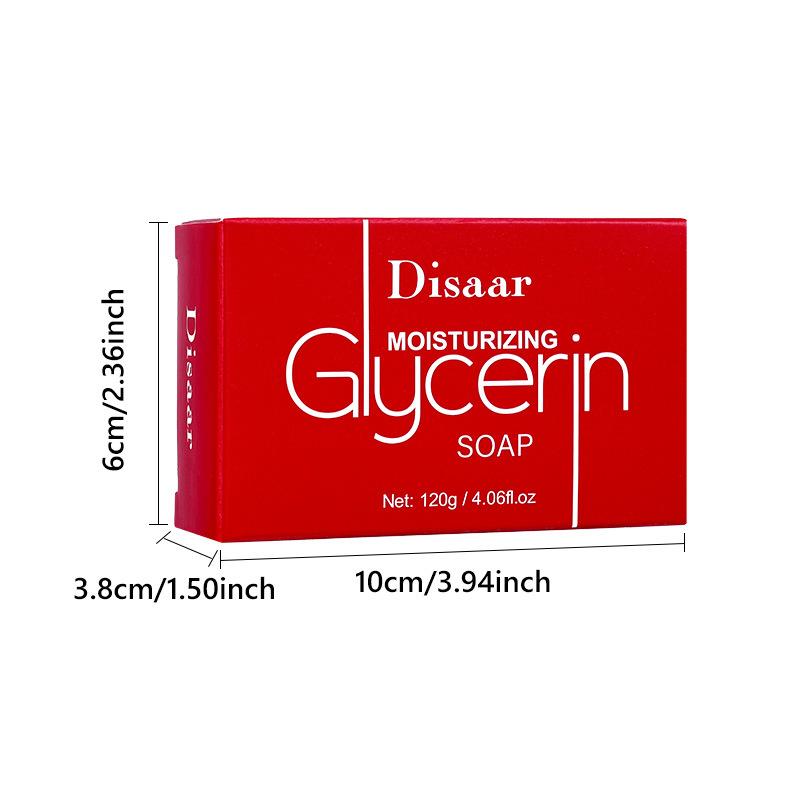 Glycerin Handmade Soap 120g Deep Cleansing Oil Control Soap Antioxidant Cleansing Plant Essence Foaming Facial Cleanser