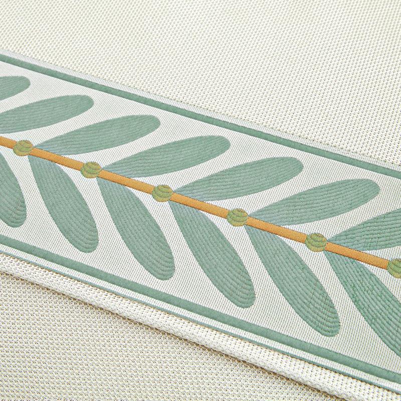 Eisseide Kaltes Sofakissen Sommer Neues Sitzkissen Rutschfestes Sommerkühlkissen Sofabezug Bezug Stofftuch