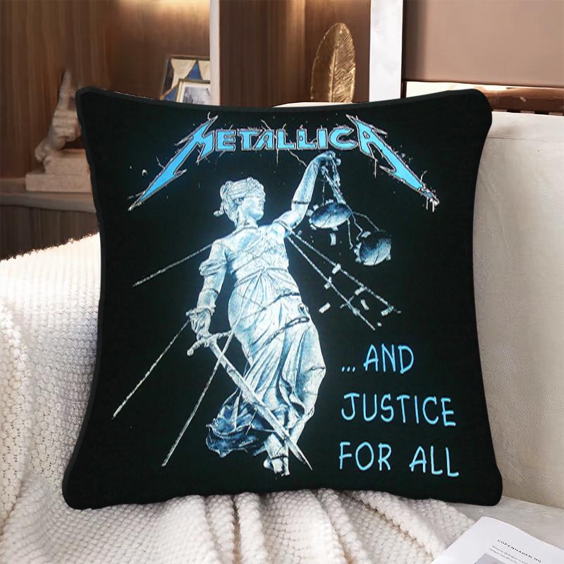 

Наволочка Metal-lica Декоративные подушки для дивана Двусторонняя печать Чехол для подушки 45 * 45 Наволочки Чехлы для подушек Главная