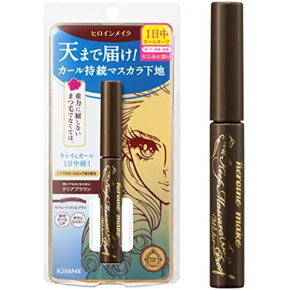 

Kiss Me Curl Keep Mascara Base WP 02 Clear Black Brown 4.5g Set of 3 3-piece set