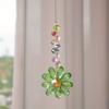 6-Color Crystal Sunflower Suncatcher: Maker, Light Catcher, Indoor, Window, Courtyard, And Garden Decor