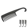3 Stück Duschkamm Aufhängbar Reduziert Haarausfall Zuverlässiger Entwirrkamm mit Haken für Zuhause Schönheitssalon
