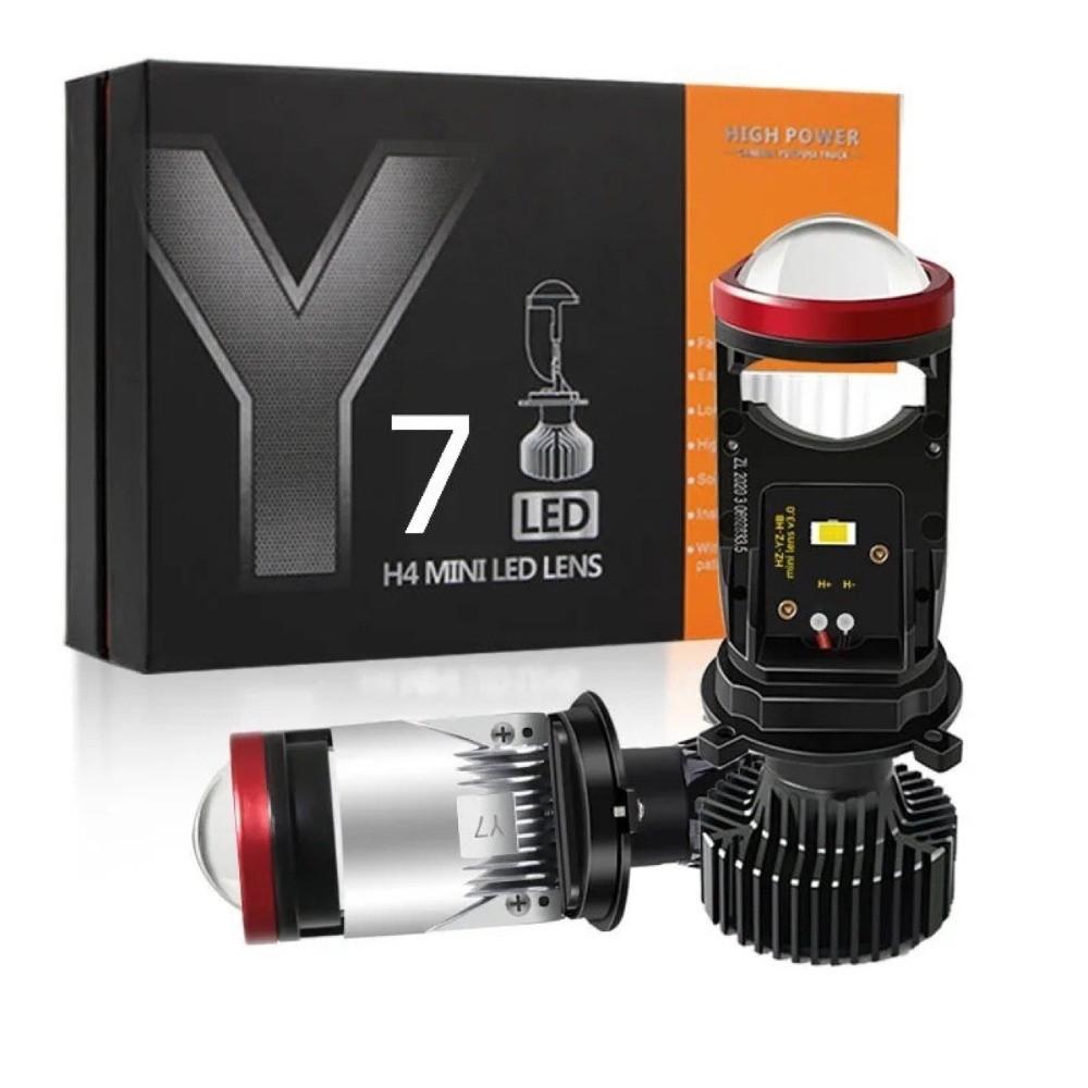 6500K LED H4 Bulbs Y7D Auto Car Lamps New Bi Canbus  Car Headlight