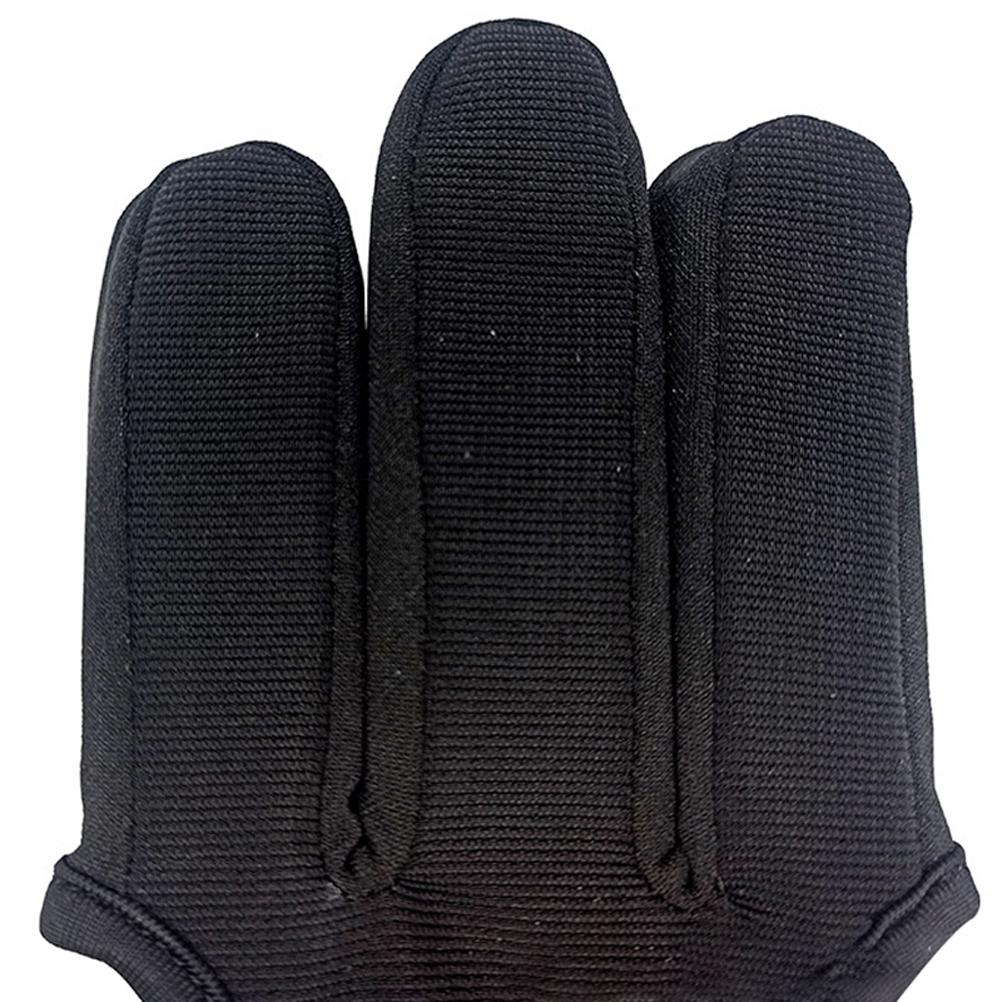 Three Finger Archery Gloves Leather Archery Shooting Gloves Archery Protective Gear Accessories