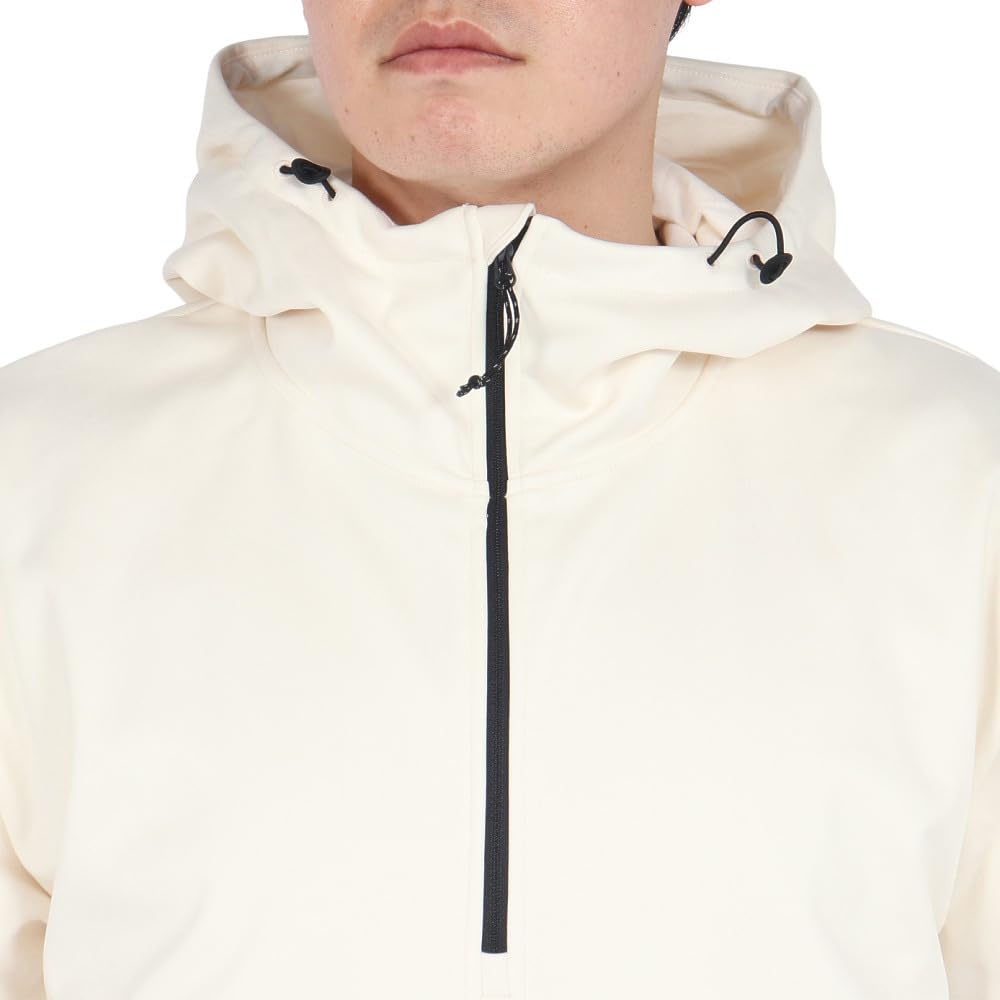 Oakley FOA404727 TNP Nose Grab Softshell Lunar US Size Medium To Japanese Size Hoodie, (9XP) Rock/Arctic White, (equivalent Large)