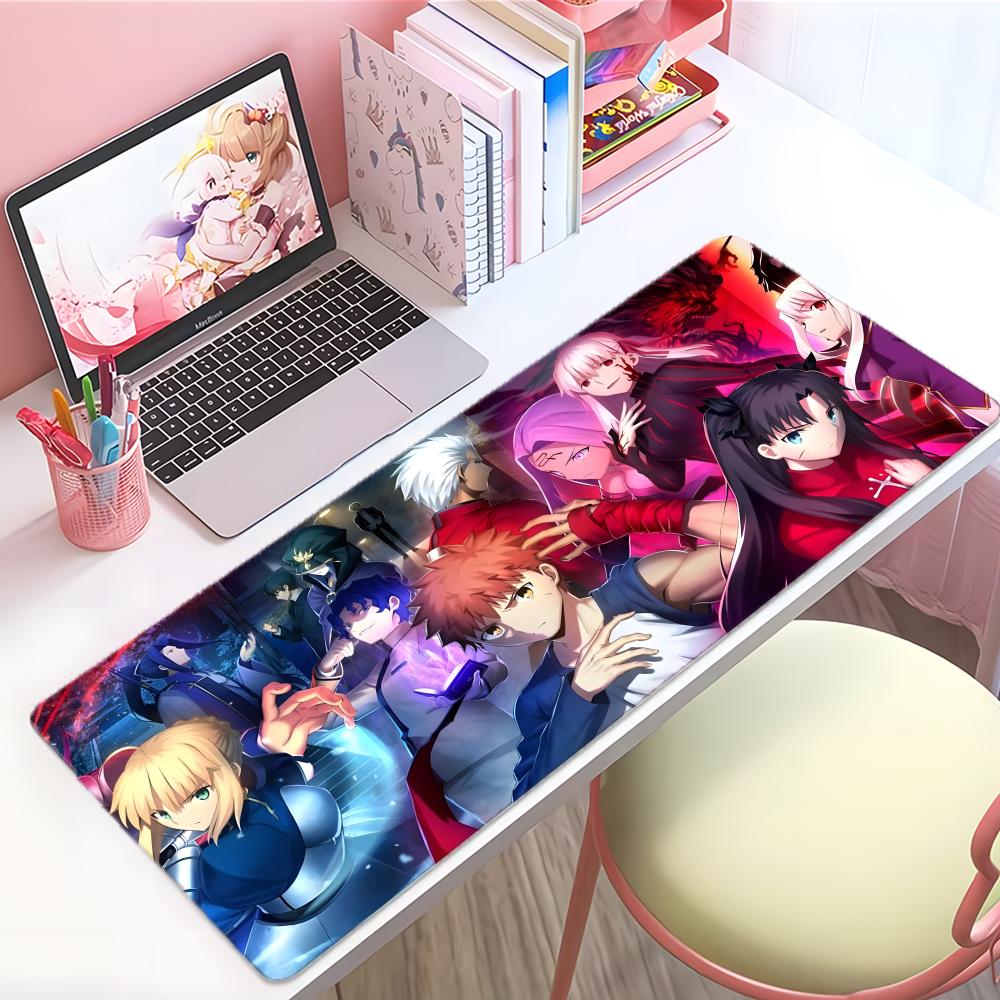 Cool Magical Game Ffategrand Order Mouse Pad Large Thick Desk Pad Stitched Edges Gaming Mouse Mat For Pc