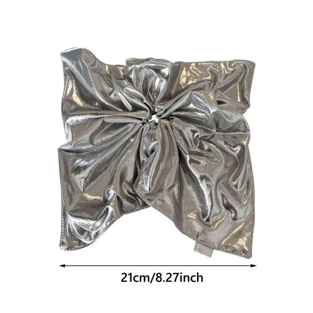High Stretch Ponytail Hair Bands Faux Leather Hair Ties Fashion Hair Accessories  for Women Girls