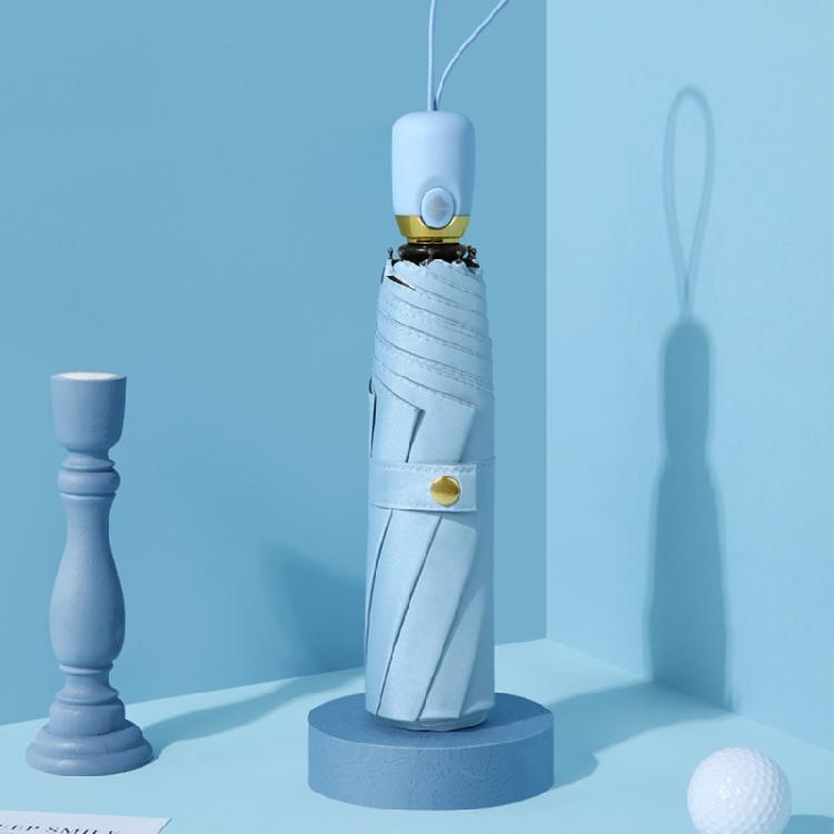 Strong Wind Resistant 3 Folding Automatic Umbrella Men Parasol Women Rain 8 Ribs