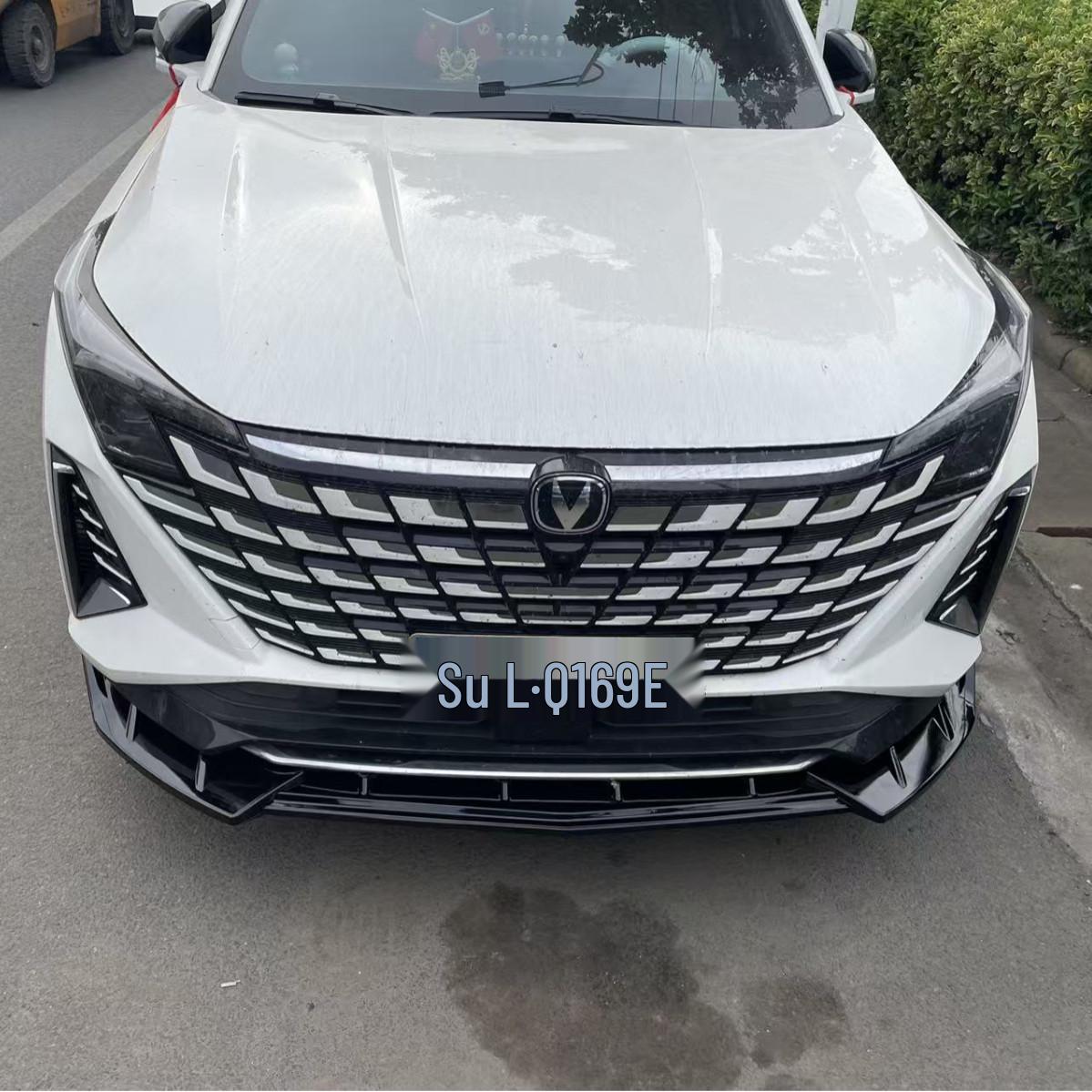 

Changan UNIZ/Oshan Z6 Front Lip & Side Skirt Body Kit - Anti-Collision Exterior Decor Accessories Matte Black