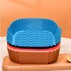 Soft Silicone Air Fryer Liners Mould Liners Baking Basket New Pizza Plate  for Air Fryer