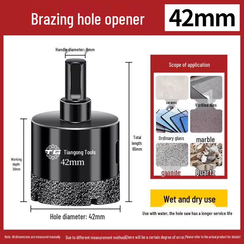 Tiangong Glas- och kakelborr för marmor- och keramiska ytor