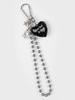 Eireve TOO!!XL HEART MULTI KEYCHAIN (BLACK)