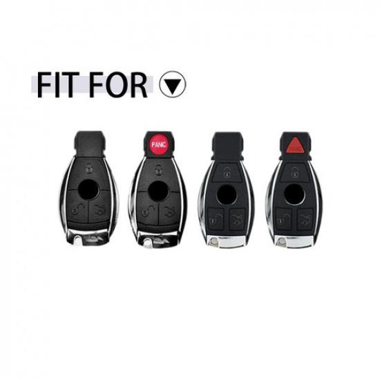 Zinc Alloy TPU Car Remote Key Fob Case Cover For Mercedes Benz A C E CLA CLS GLC
