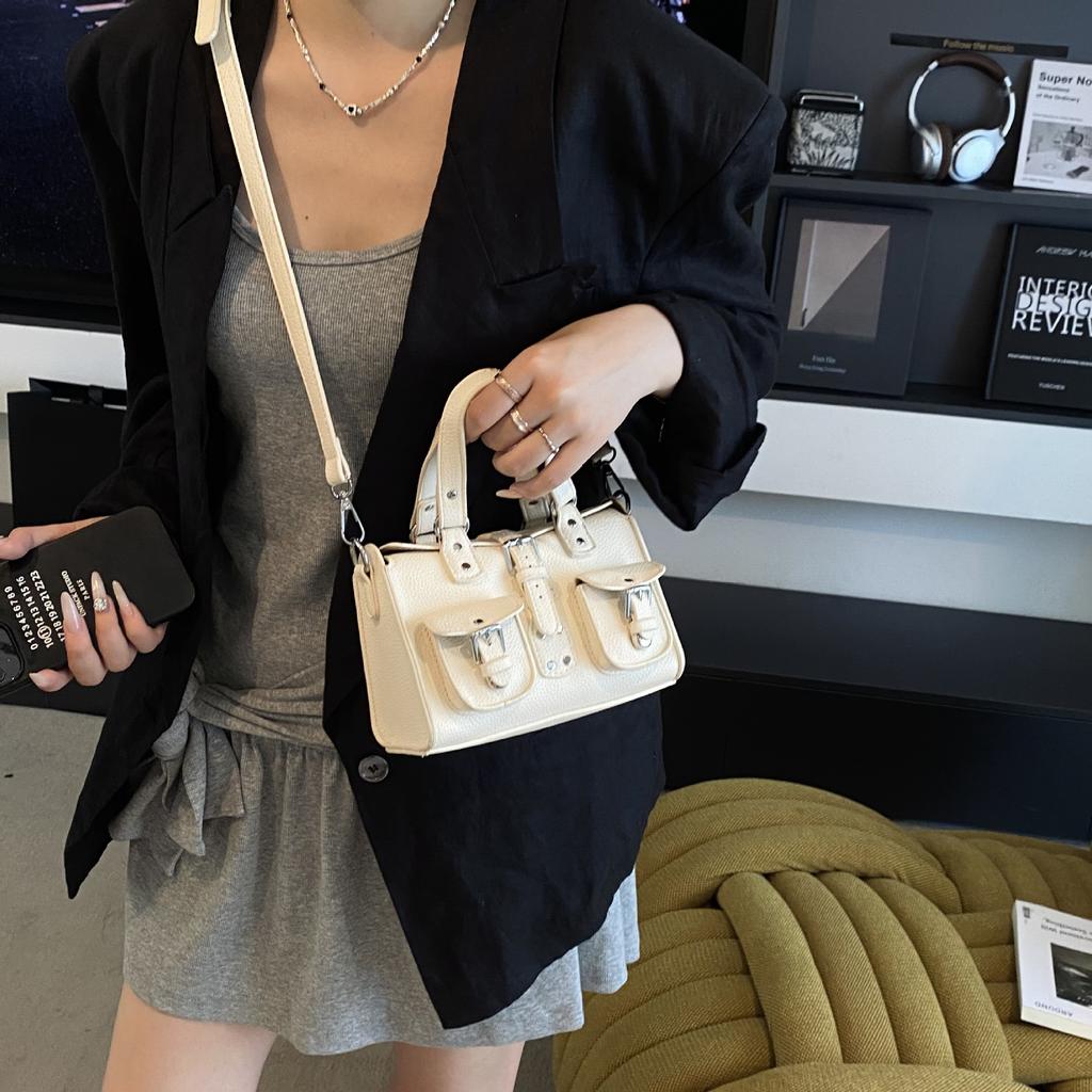 Large Capacity Multi-pocket Armpit Bag New Versatile Commuter Shoulder Crossbody Small Square Bag