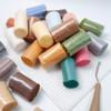 30 Kolorowych Zestawów do Haftowania na Szydełku Pre-Cut Yarn Dywaniki Yarn Kolorowa Nić do Szycia Zamienna Nić do Robienia Poszewek na Poduszki Koców