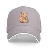 Capibara Ama il Bubble Tea Cappellini Termici Snapback Cappellini da Baseball Traspiranti Casual Casquette da Esterno per Uomini e Donne