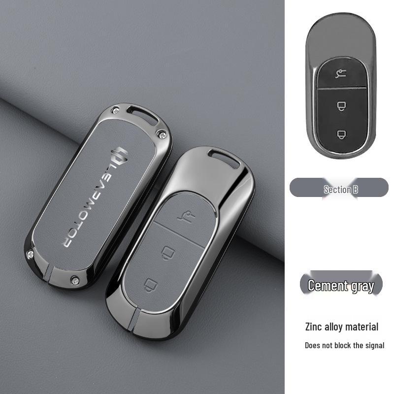 2023 Leapmotor T03 Key Case: Anti-Lost Shell with Car-Use Bag & Lock Buckle