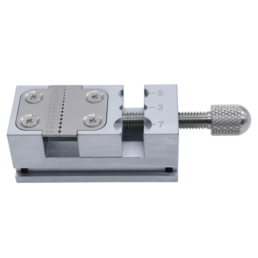 Portable Watch Repair Tool Stainless Steel Vise Clamp To Support Watch Maintenance Tasks Repair Vise Wheels 5cm