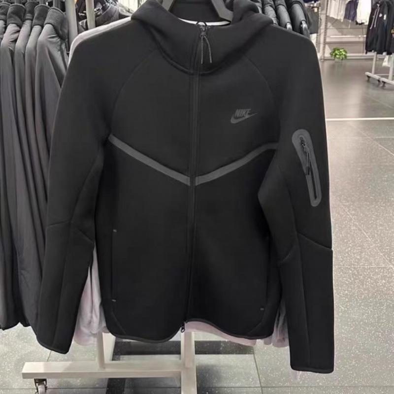 Casual Sportpak voor Koppels: Winddichte Jas met Capuchon & Gebreide Joggingbroek voor Hardlopen & Fitness
