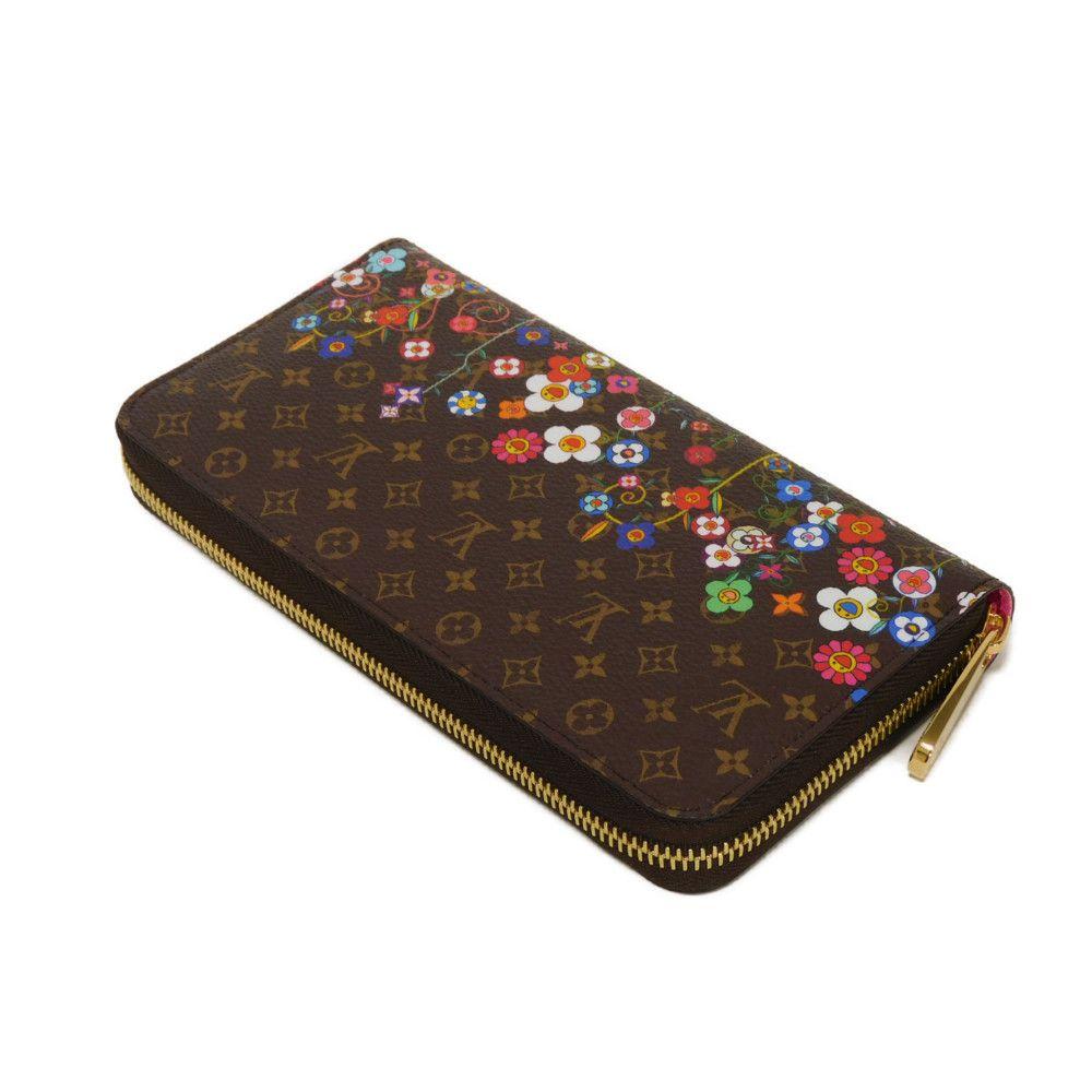 Used LVx™ Zippy Wallet (12564), M14162, 7940, by Takashi Murakami, Multicolor, RFID, IC Chip, Unused, Japan Exclusive