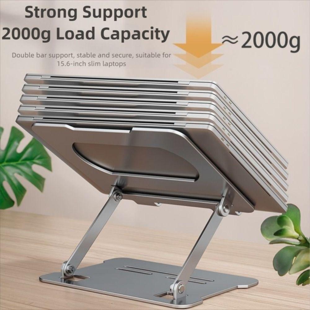 Metal Tablet Stand Foldable Laptop Bracket Universal Tablet Holder  for 10-17 inch Laptop Tablet