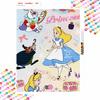 Disney Diamond Painting Kit, 5D Alice In Wonderland Wall Decoration Art Gift for Living Room, Bedroom, Study Room, Etc.