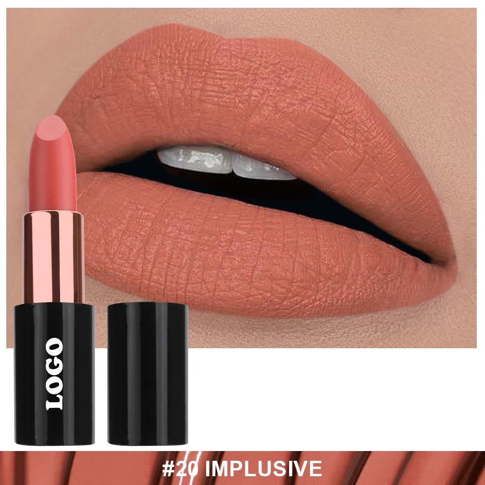 Waterproof and Non-Transfer Matte Lipstick: Long-lasting, No-Fade, No-Stick Formula.