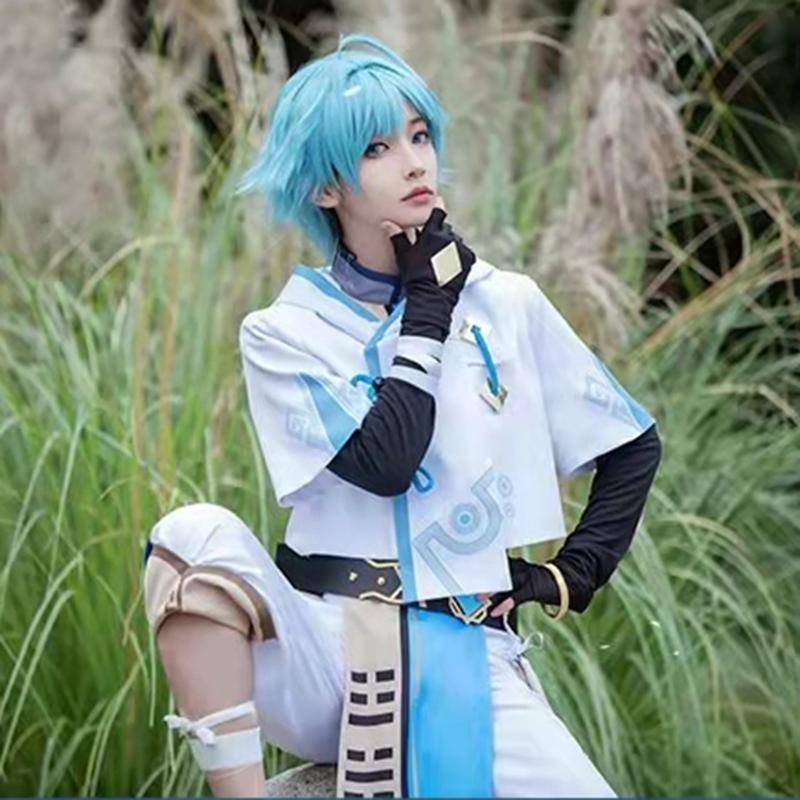  Cosplay Costume Anime Chongyun Cosplay Uniform Outfit  Costume Halloween Party Dress for Men Women