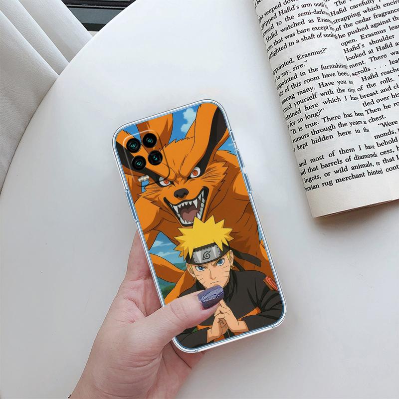 RA29 Naruto Uzumaki Transparent Phone Case for Motorola Moto Edge 20 30 40 50 S30 Fusion Ultra Pro Neo Lite + G200 G23