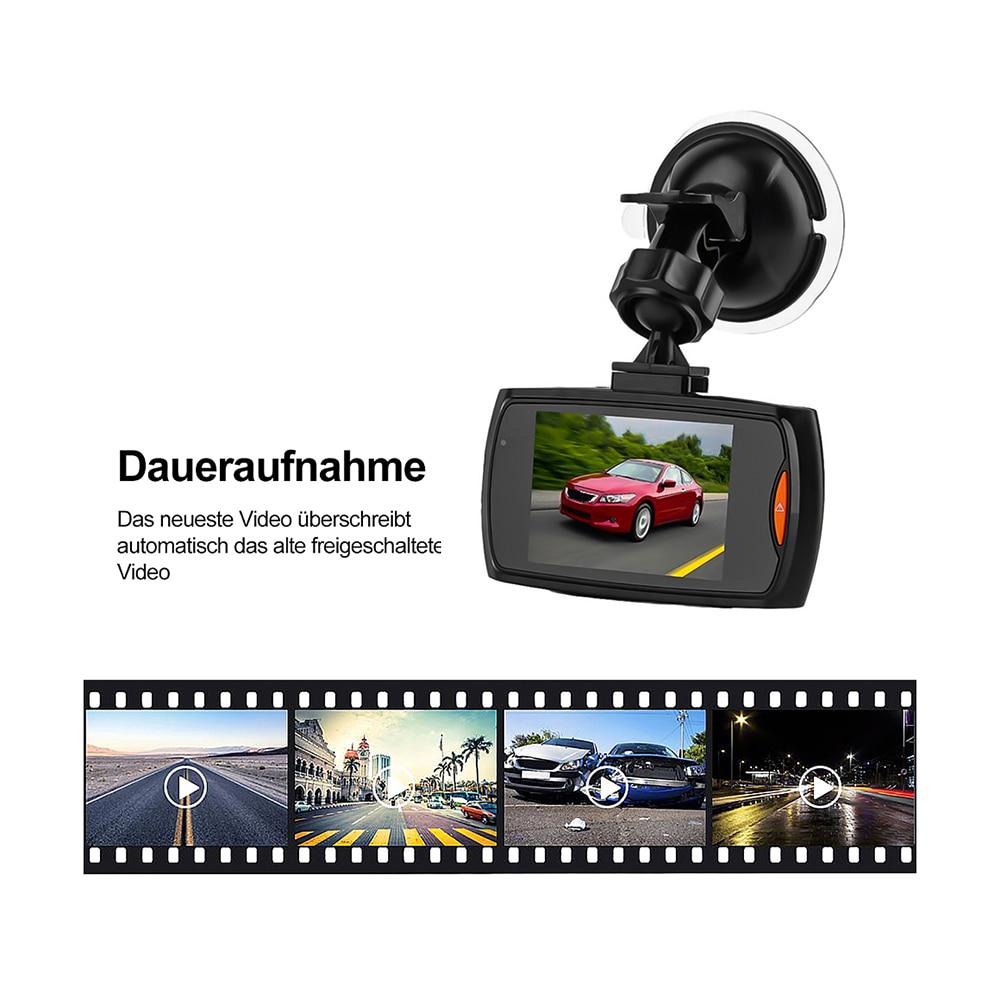 1080P Car Dash Κάμερα 120° Full HD Ευρυγώνιο βίντεο εγγραφής Dashcam αυτοκινήτου με οθόνη LCD Night Vision G-Sensor ανίχνευσης κίνησης Αξεσουάρ αυτοκινήτου