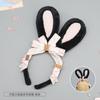 A Lolita Headdress Handmade J Rabbit Ears Lolita Hair Accessories Headband K Handmade Rabbit Ear Headband