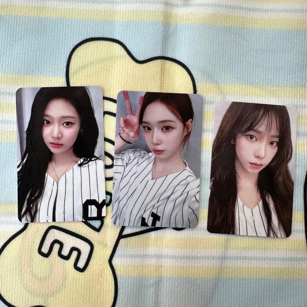 [USED] Aespa Baseball BetterThings Uniform Trading Cards (3 Cards)