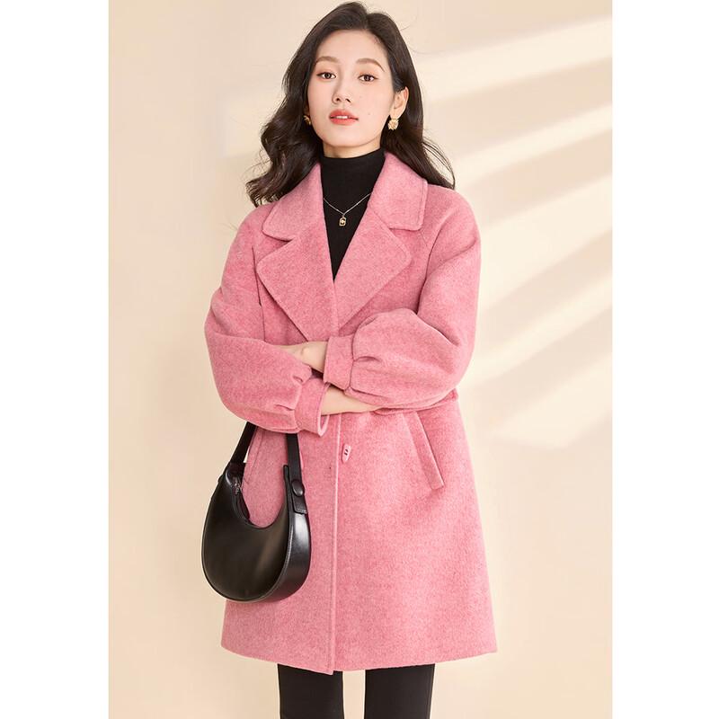 Women's Korean Style Wool Blend Oversized Winter Coat