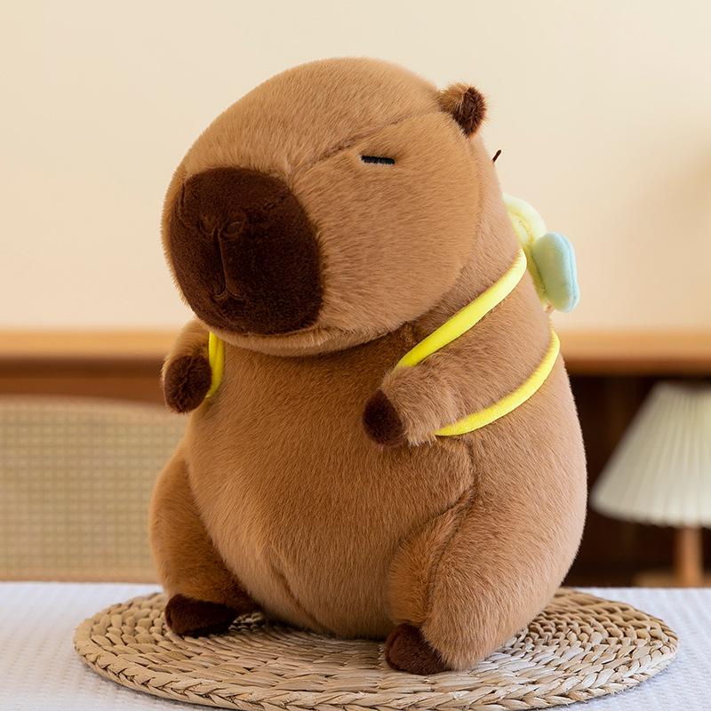 

Capybara Plush Toy Backpack & Doll Combo - Children s Gift 30 cm