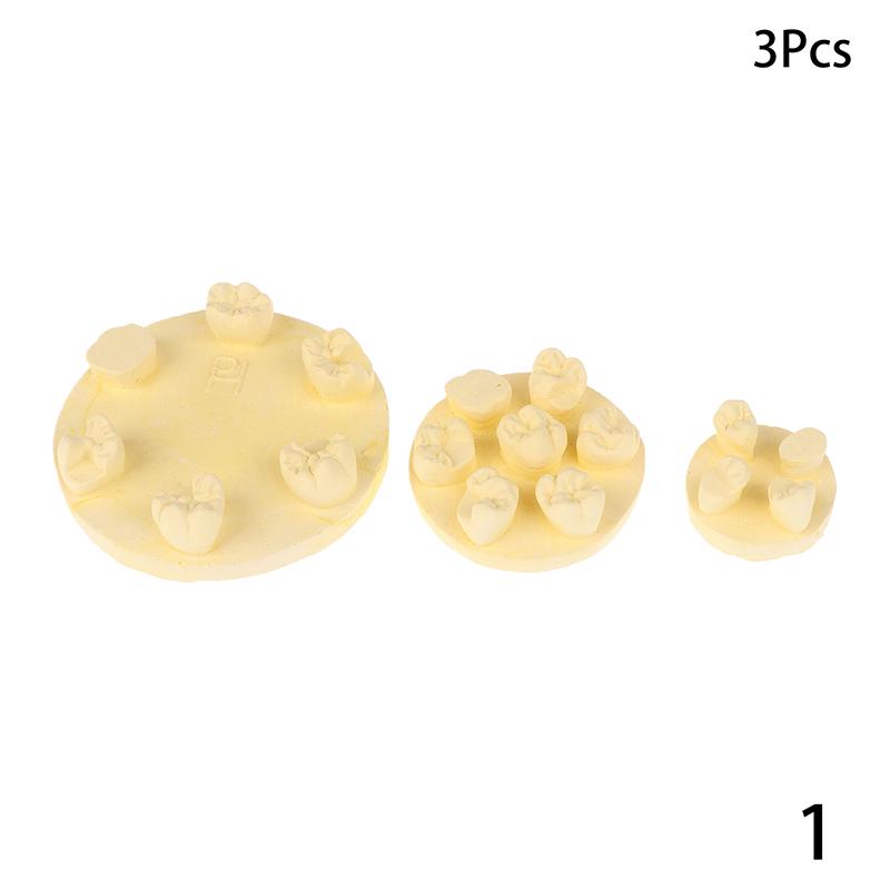 Dental Inlay Exercise Model Block Filling Exercise Plaster/Resin Materials Oral Filling Model For Dentistry Teaching Study