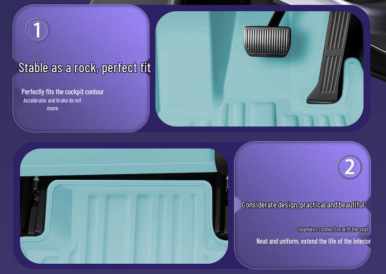 Jetour Shanhai T1 Eco-Friendly Double-Layer Waterproof & Dustproof Floor Mats