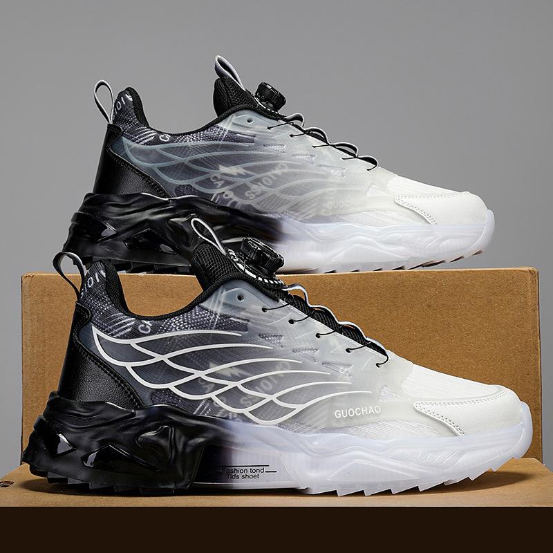 Spring New Men's Shoes Student Casual Platform Sneakers Dad Shoes Running Shoes